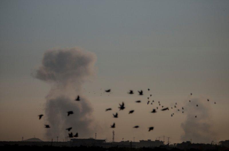 F-16'lar havadan ÖSO karadan Afrin'de