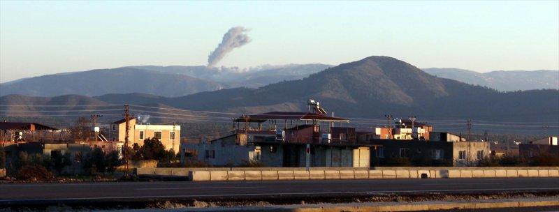 TSK Afrin'deki terör hedeflerini vurdu