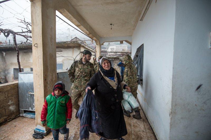 Afrin'in köyünde sevinç gözyaşları