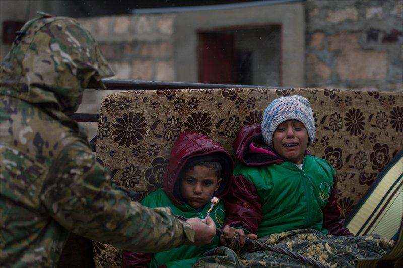 Afrin'in köyünde sevinç gözyaşları