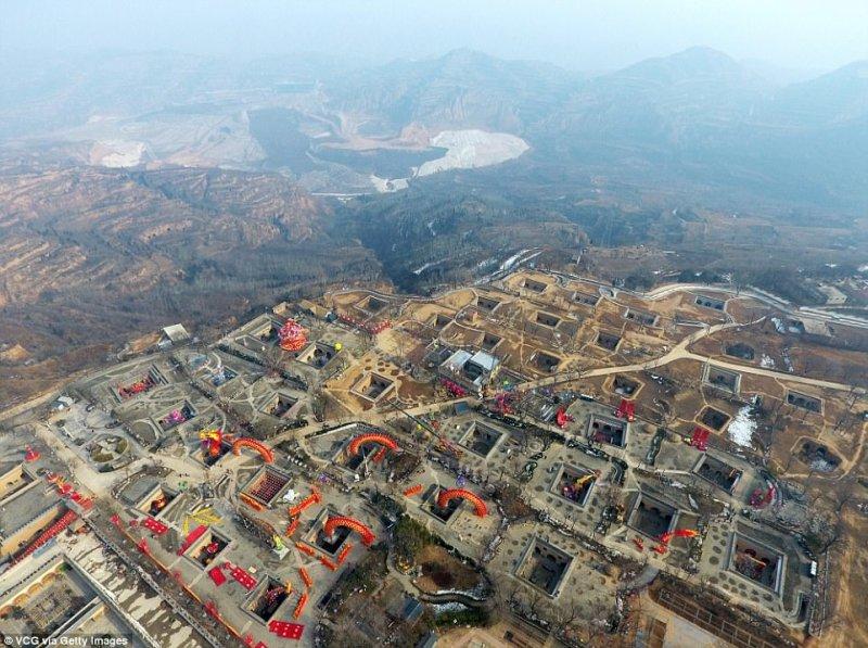 Çin'de 4 bin yıldır yer altında yaşayan topluluk