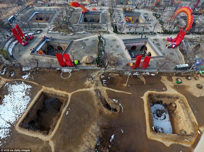 Çin'de 4 bin yıldır yer altında yaşayan topluluk