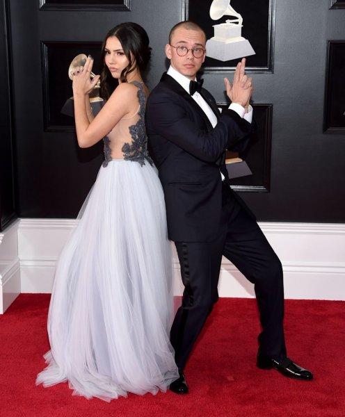 60. Grammy Ödül Töreni'nde kırmızı halı şıklığı