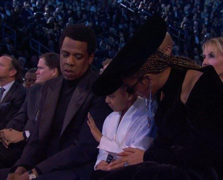 Beyonce'un kızı ödül alanların alkışlanmasını istemedi