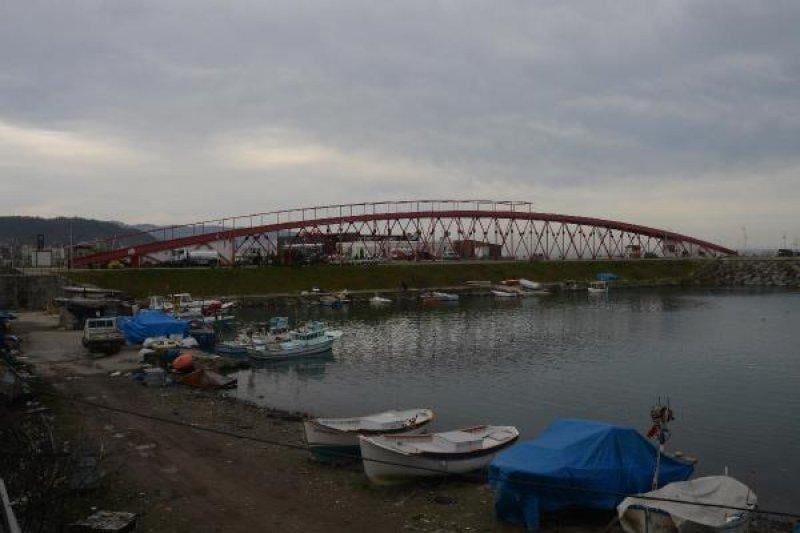 Trabzon'da inşa edilen 'Aşk Köprüsü' ilgi çekiyor