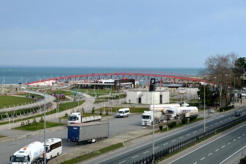 Trabzon'da inşa edilen 'Aşk Köprüsü' ilgi çekiyor