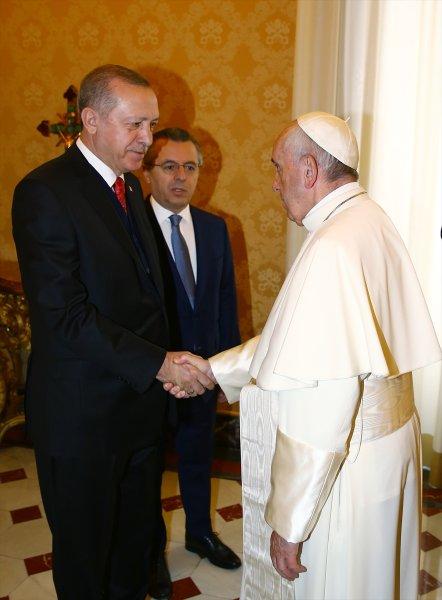 Cumhurbaşkanı Erdoğan'ın, Vatikan ziyareti