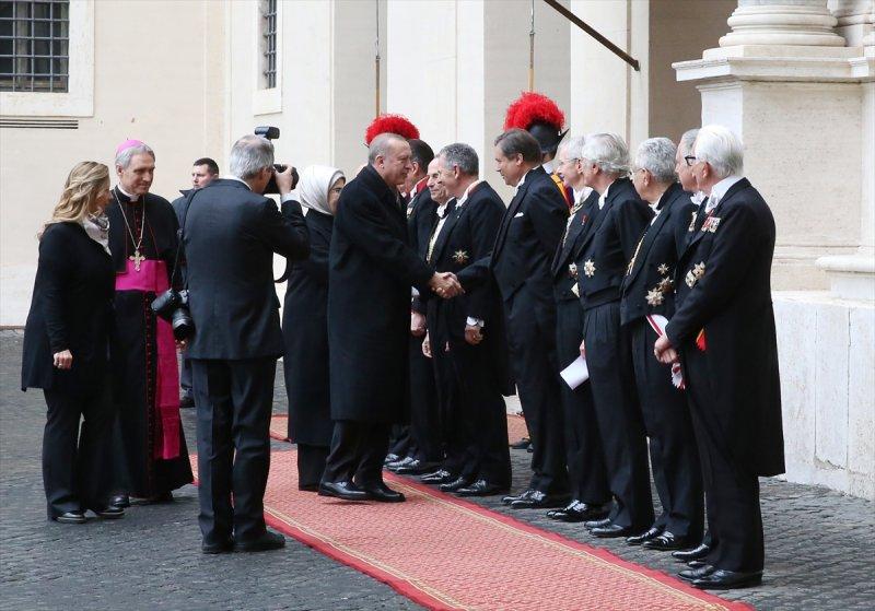 Cumhurbaşkanı Erdoğan'ın, Vatikan ziyareti