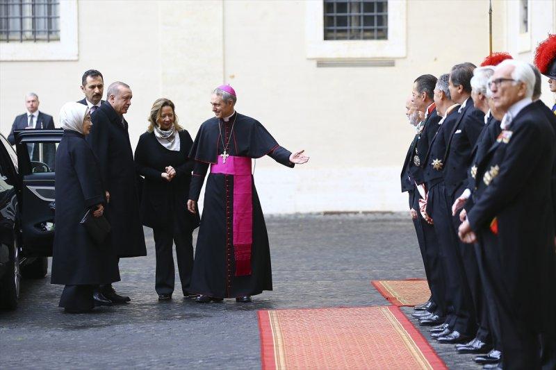 Cumhurbaşkanı Erdoğan'ın, Vatikan ziyareti