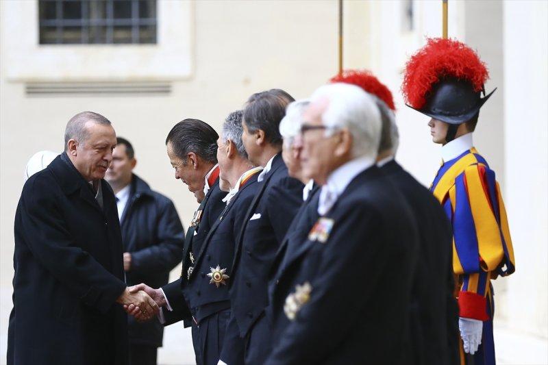 Cumhurbaşkanı Erdoğan'ın, Vatikan ziyareti