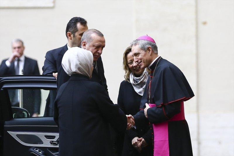Cumhurbaşkanı Erdoğan'ın, Vatikan ziyareti