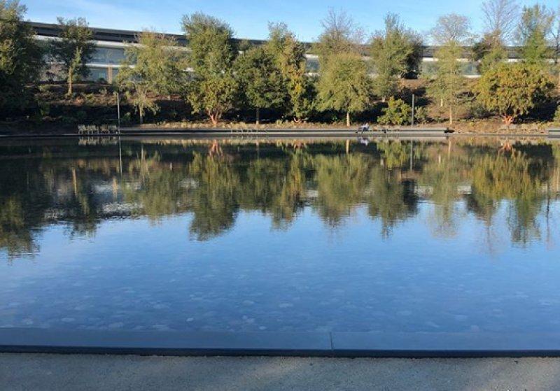 Apple Park havadan görüntülendi