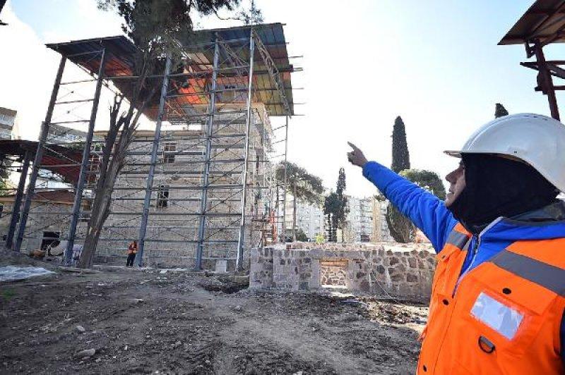 159 yıllık Paterson Köşkü'nün restorasyon çalışmaları hız kazandı