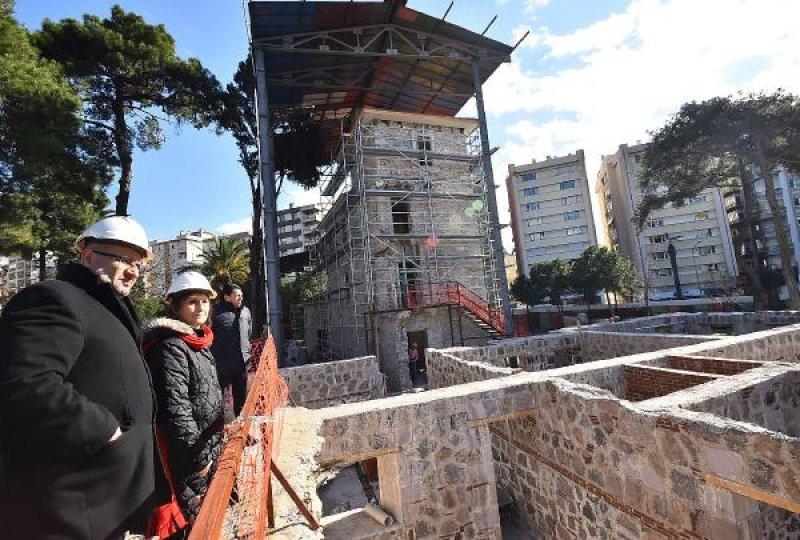 159 yıllık Paterson Köşkü'nün restorasyon çalışmaları hız kazandı