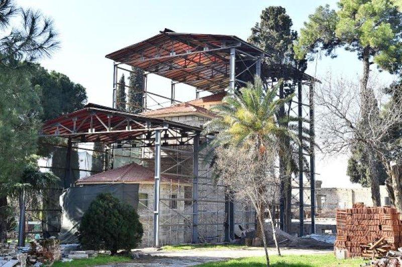 159 yıllık Paterson Köşkü'nün restorasyon çalışmaları hız kazandı