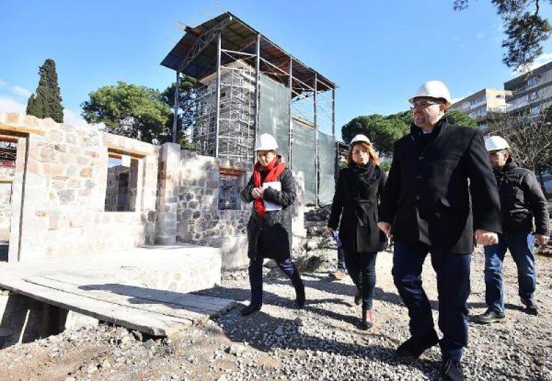 159 yıllık Paterson Köşkü'nün restorasyon çalışmaları hız kazandı