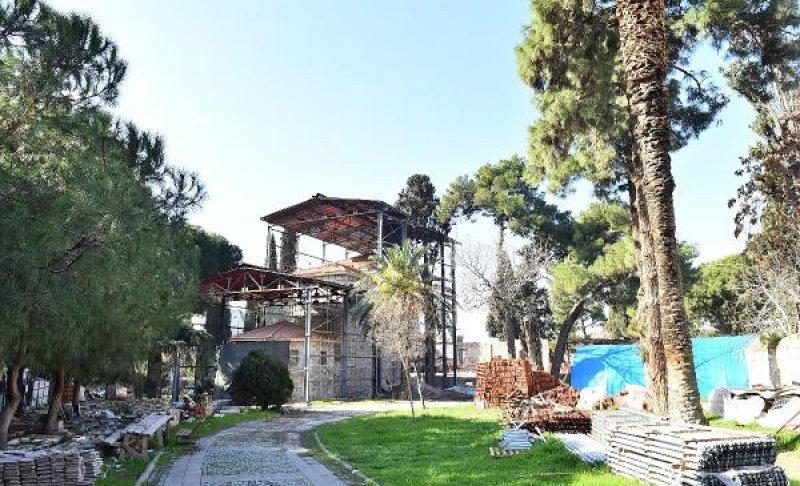 159 yıllık Paterson Köşkü'nün restorasyon çalışmaları hız kazandı