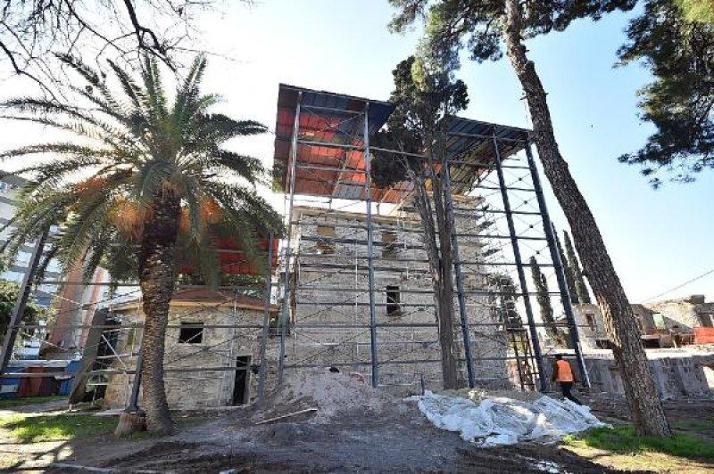 159 yıllık Paterson Köşkü'nün restorasyon çalışmaları hız kazandı