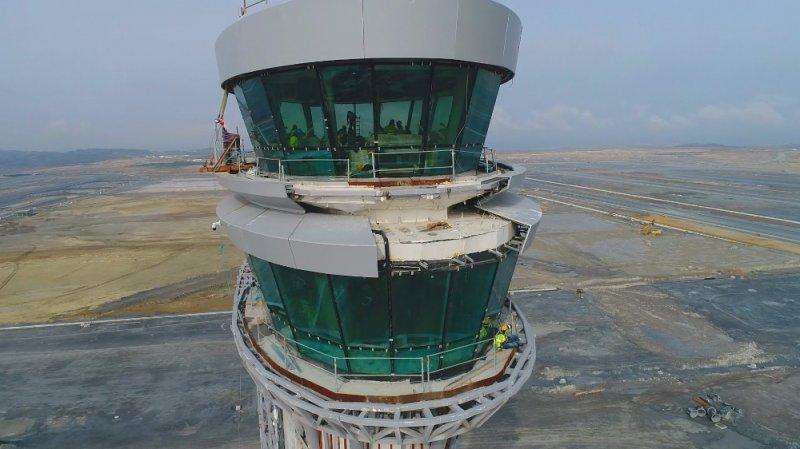 Üçüncü Havalimanı inşaatı havadan görüntülendi