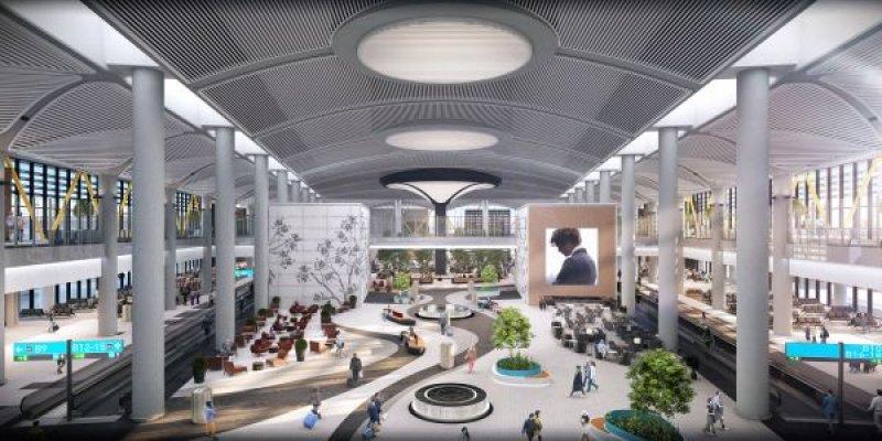 Üçüncü Havalimanı inşaatı havadan görüntülendi