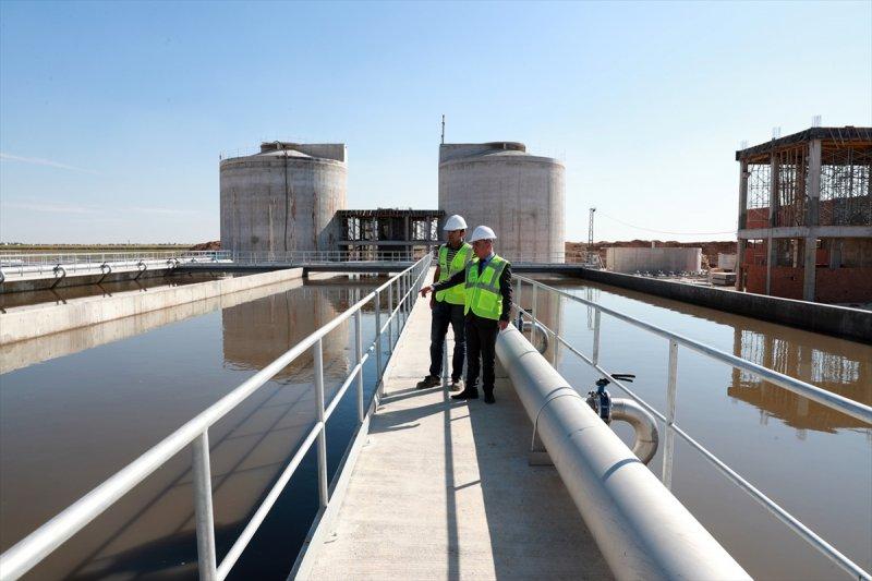 Kızıltepe Atık Su Arıtma Tesisi hizmete girdi