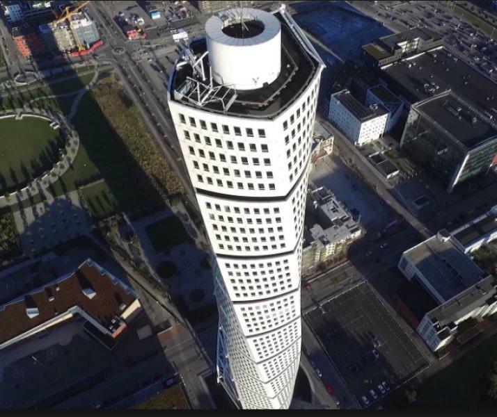 Dünyanın ilk burgu gökdeleni: Turning Torso