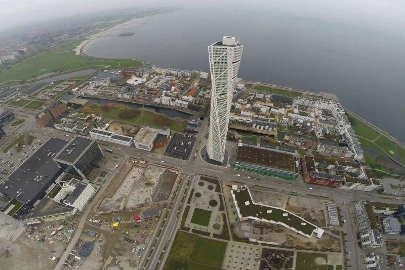Dünyanın ilk burgu gökdeleni: Turning Torso