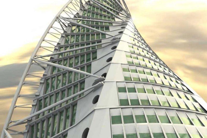 Dünyanın ilk burgu gökdeleni: Turning Torso