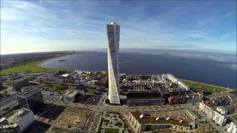 Dünyanın ilk burgu gökdeleni: Turning Torso