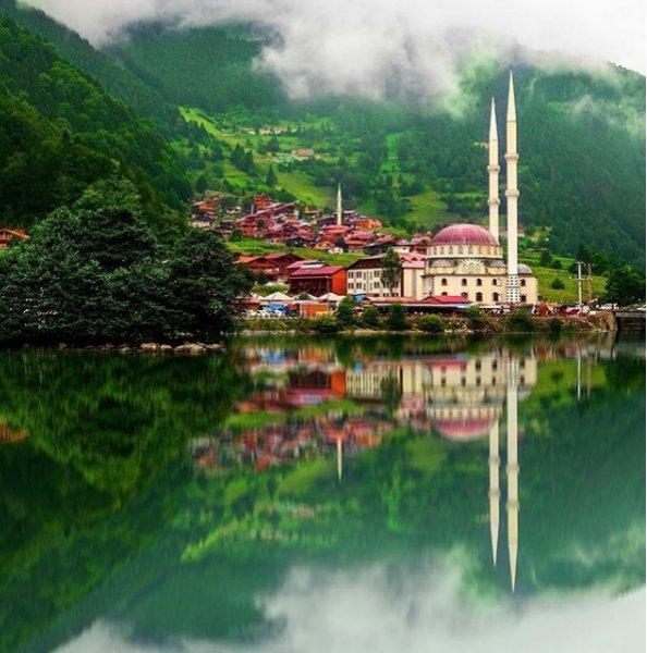 Turizm merkezi Uzungöl temizlendi 