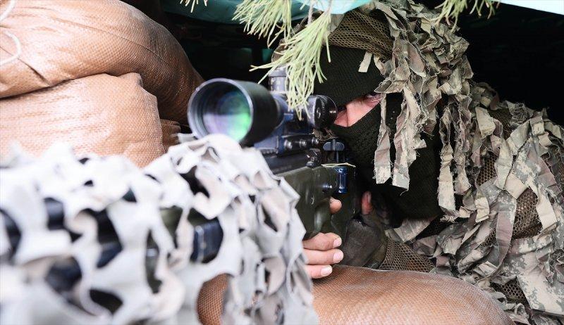 TSK'nin keskin nişancıları Afrin'de