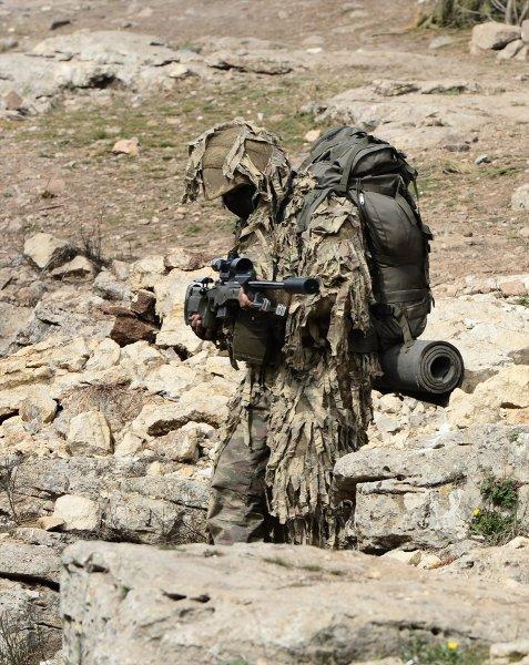TSK'nin keskin nişancıları Afrin'de