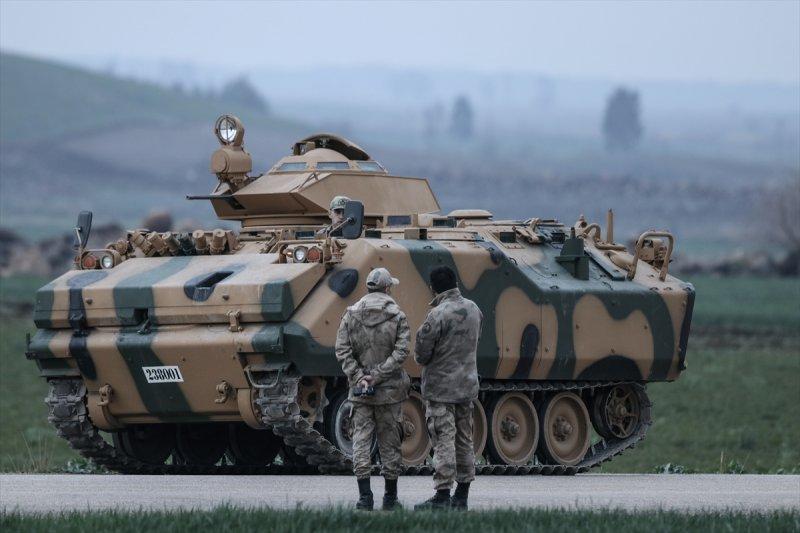 Askeri konvoy Hatay'a ulaştı