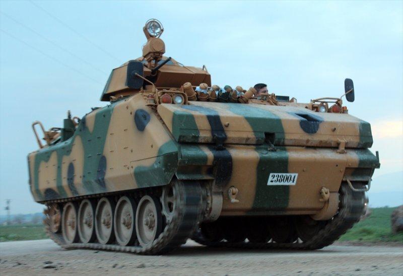 Askeri konvoy Hatay'a ulaştı