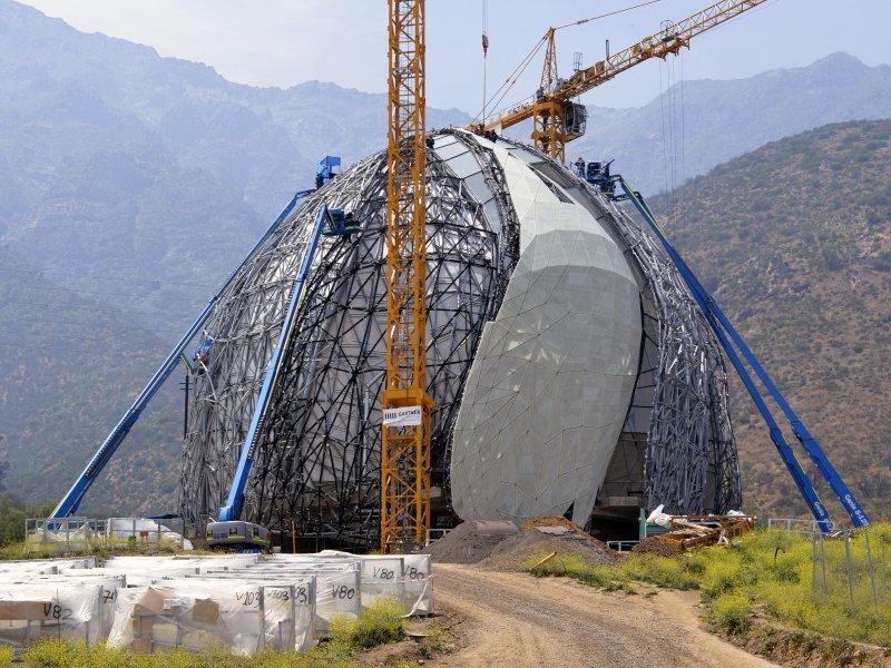 Güney Amerika'nın muhteşem Bahai Tapınağı