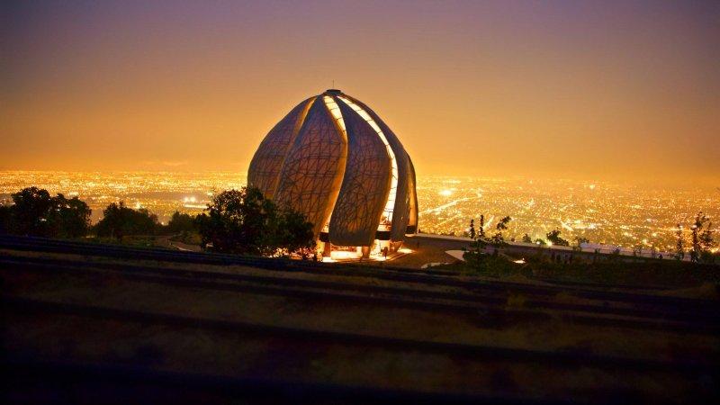 Güney Amerika'nın muhteşem Bahai Tapınağı