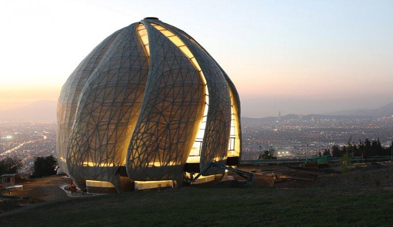 Güney Amerika'nın muhteşem Bahai Tapınağı