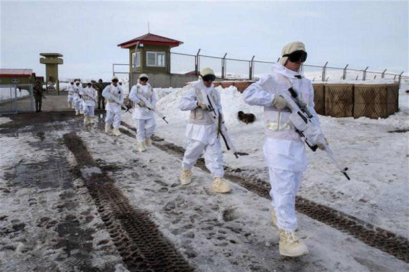 Mehmetçik eksi 20 derecede vatan nöbetinde