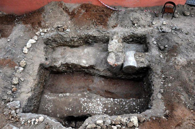 Sondaj çalışmasında iskelet bulundu