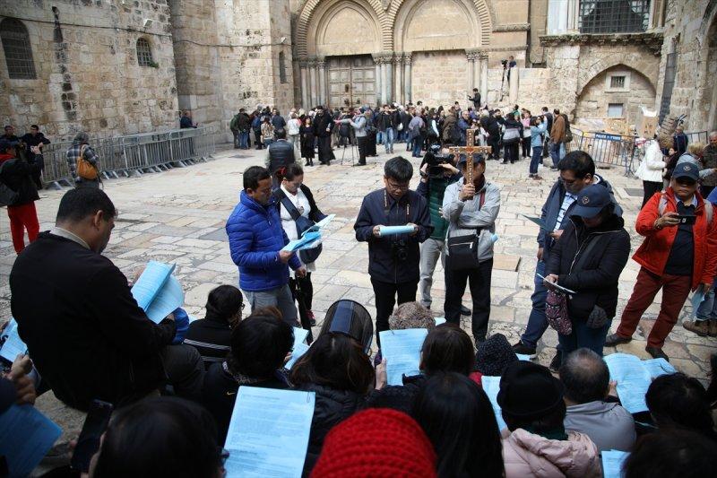 Kudüs'teki Kıyamet Kilisesi kapatıldı