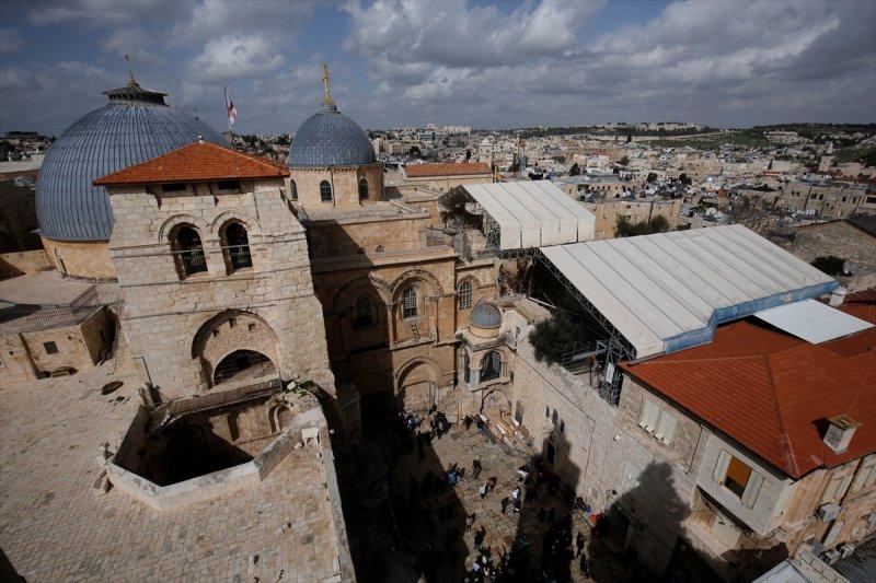 Kudüs'teki Kıyamet Kilisesi kapatıldı