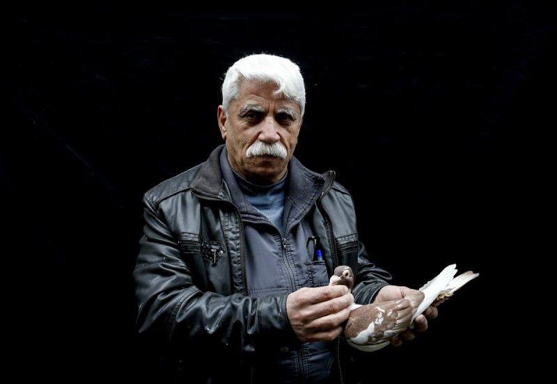 Şanlıurfa'da kuş severler kamera karşısında