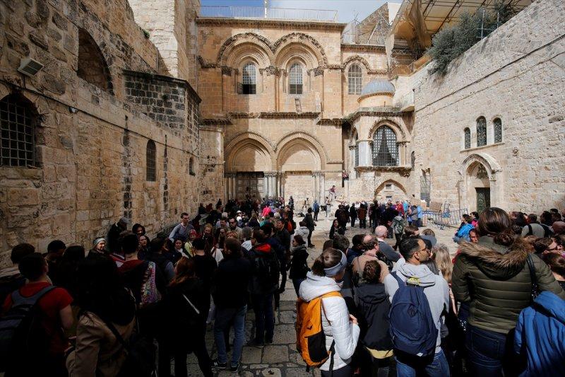 Kudüs'teki Kıyamet Kilisesi kapatıldı