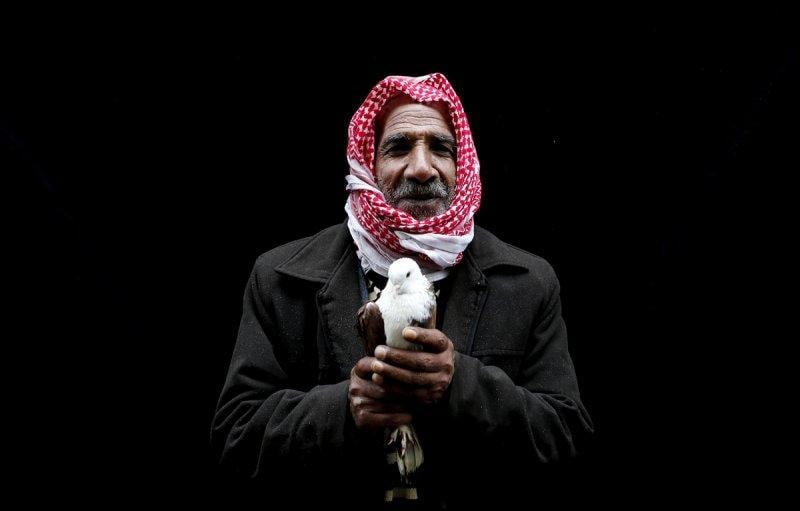 Şanlıurfa'da kuş severler kamera karşısında