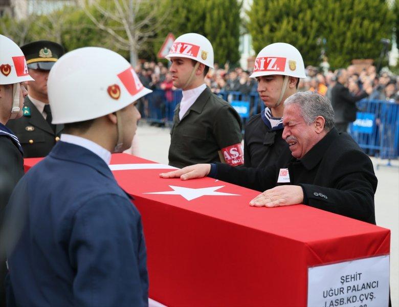 Afrin şehidi Uğur Palancı'ya veda