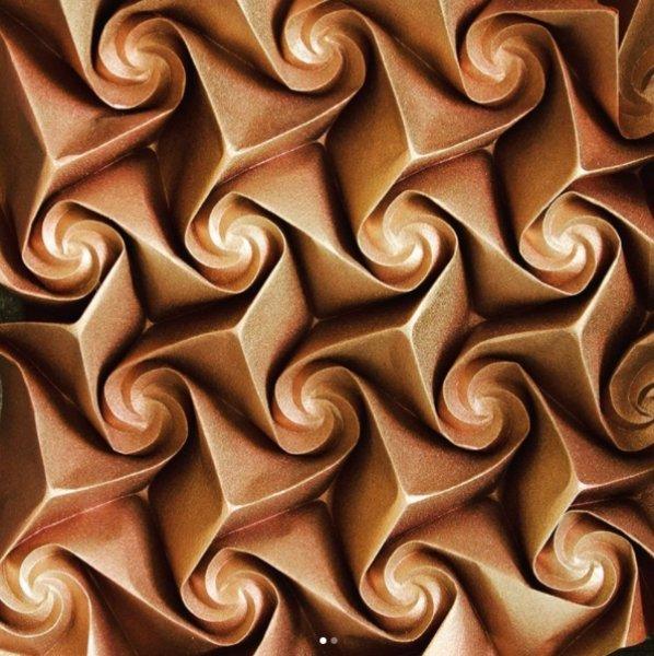 Kusudama sanatıyla yapılmış eserler