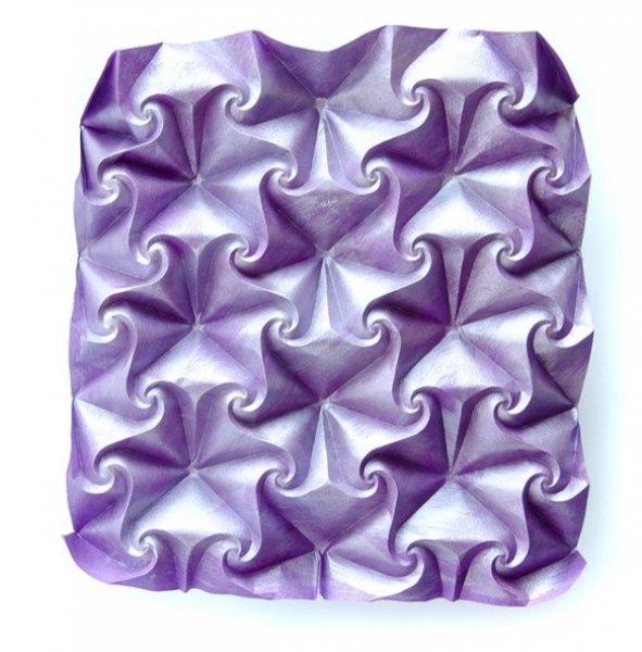 Kusudama sanatıyla yapılmış eserler