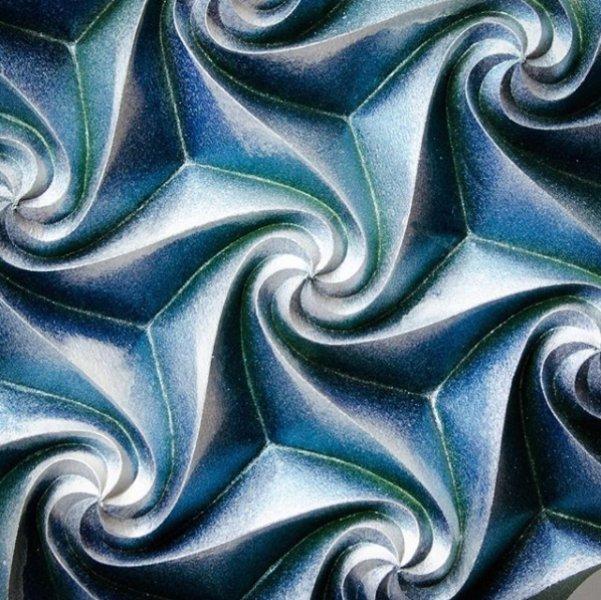 Kusudama sanatıyla yapılmış eserler