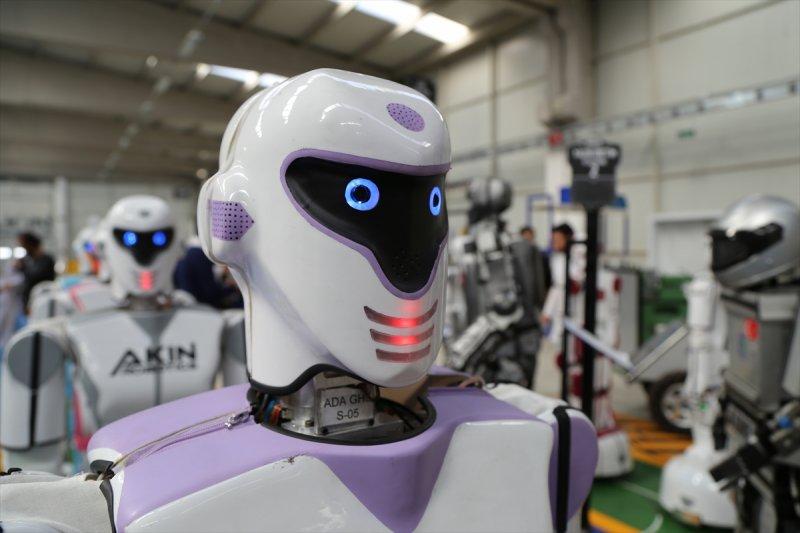 Konya'da kışla nöbetleri için robot yapıldı