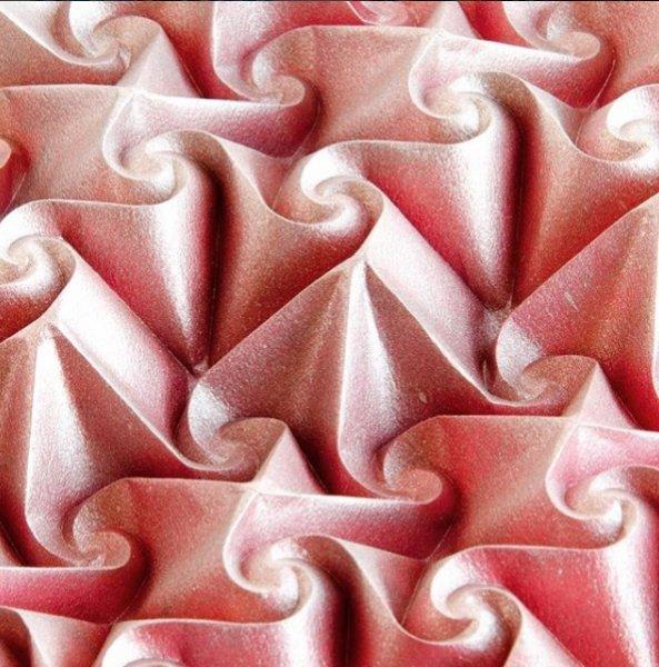 Kusudama sanatıyla yapılmış eserler